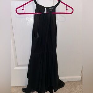 Bebe black mini dress